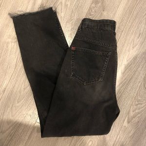 BDG black jeans with detail